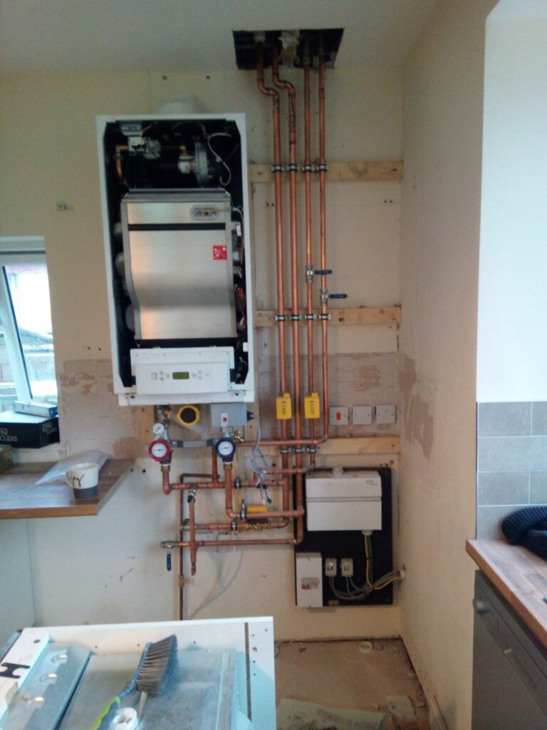 New boiler and system controls installed by CMG